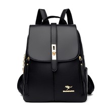 Women Large Capacity Backpack Purses High Quality Leather Female Vintage Bag Sch - £38.10 GBP
