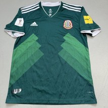 Adidas Small Mexico Fifa World Cup Russia 2018 Soccer Jersey Home Size Xxs 18x26 - £15.65 GBP