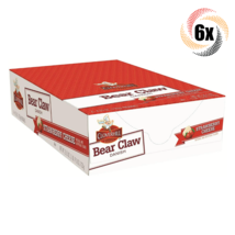 Full Box 6x Packs Cloverhill Bakery Bear Claw Danish Strawberry Cheese 4.25oz - £15.24 GBP