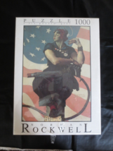 NIB 2-Pack Norman Rockwell ROSIE THE RIVERTER &amp; THE RUNAWAY 1000 Pc. PUZ... - $24.00