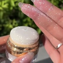 Silver Sparkle Shimmer Glitter Body Highlighter Powder – Radiant Glow Pu... - $12.00