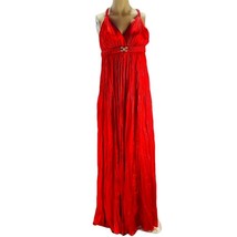 MAC DUGGAL Womens Dress Size 01 Red Polyester Gown Dress Maxi Couture - £136.36 GBP