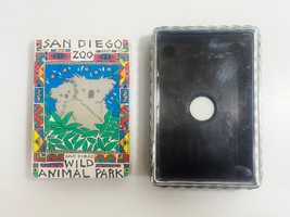 San Diego Zoo Wild Animal Park Koala Playing Cards Souvenir Plastic Box - $9.89