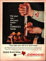 1960 Vintage Print Ad Conoco Continental Oil Company Conoco nostalgic b9 - $26.92