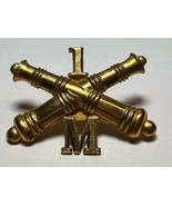 CIRCA 1891-1901, ARTILLERY, M BATTERY, 1st REGIMENT, INSIGNIA, U.S. ARMY - $644.17 MXN
