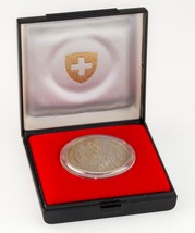 1982 Suisse Commémoratif 5 Frankenstein Gotthard Railway Pièce de Monnai... - $57.56 CAD