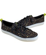 Sperry Cheetah Leopard Shoes Womens 9 Top Sider Seacycled Boat Loafers s... - $59.40