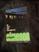 Le Fou de Bergerac - Maigret Simenon  Le Livre Paperback 1932 VINTAGE - £7.11 GBP