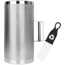 12&quot; X 6&quot; Stainless Steel Guiro Instrument Latin PercussionMetal Guiro Sh... - £36.04 GBP