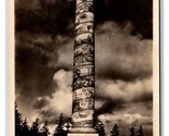 RPPC Astoria Column Monument Astoria Oregon OR UNP Postcard W11 - $4.90