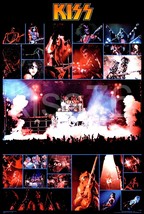 KISS 1976 ALIVE 24 x 36 Black Border Jumbo Custom Poster Crystal Clear Pictures - £47.96 GBP