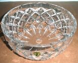 Waterford Crosswick 8" Crystal Ceiling Light Fixture Shade Dome Bowl-Sha... - $196.91