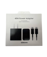 Samsung 45W USB-C Super Fast Wall Charger for S25 S23 S22 S24 Ultra Genu... - $23.36