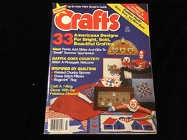 Crafts Magazine July 1987 Americana Designs for Bright, Bold, Beautiful Crafting - £7.86 GBP