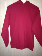 *ADIDAS RED PULLOVER HOODIE SWEATSHIRT WOMANS SIZE x LARGE - £11.01 GBP