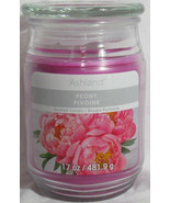 Ashland Scented Candle NEW 17 oz Large Jar Single Wick Spring PEONY floral - £15.48 GBP