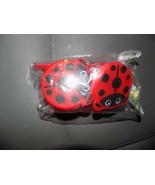 Lady Bug Set of 2 Snack Containers W/a spoon NEW - €15,68 EUR