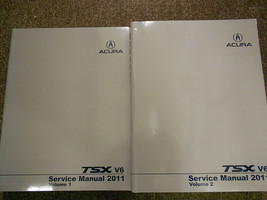 2011 Acura Tsx V-6 V6 Servizio Riparazione Negozio Manuale Set Factory OEM Libri - £39.19 GBP