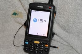 Symbol MC70 MC7094-PUCDJRHA8WR Wifi Barcode Scanner W battery #1 W2C 515b2 - $42.30