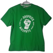 DROPKICK MURPHYS Stands with Union Labor Solidarity Green T Shirt Size 2XL - £31.15 GBP