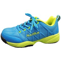 Nautilus Safety Sneaker Shoes Womens Size 7M Blue Green Steel Toe Lace U... - £27.63 GBP