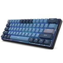 Rk61 Plus Wireless Mechanical Keyboard, 60% Rgb Gaming Keyboard With Usb Hub, Ho - £80.58 GBP