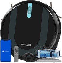 Proscenic 850T Wifi Robot Vacuum And Mop With Gyro Navigation, Boundary Strip, - £77.66 GBP