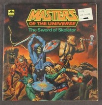 Vintage Golden Book 11792 MASTERS OF THE UNIVERSE The Sword of Skeleton ... - $11.02