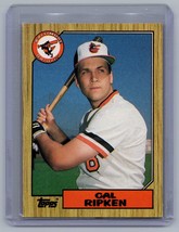 1987 Topps #784 Cal Ripken Jr Card HOF Orioles - £0.78 GBP