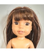 AMERICAN GIRL WELLIE WISHERS ASHLYN  14 1/2&quot; INCH DOLL BROWN HAIR AND EYES - £19.62 GBP