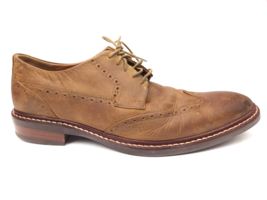 Cole Haan Grand OS Warren Welt Men’s Size 10.5 Brown C24012 Wingtip Oxford Shoes - £39.71 GBP