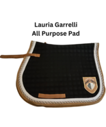 Lauria Garrelli All Purpose English Saddle Pad Black USED - £21.70 GBP