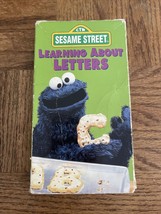 Sesame Street Learning About Letters VHS - £19.37 GBP
