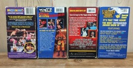 Lot Of 4 Wrestling VHS Tapes WWF WCW NWO WrestleMania Coliseum Video - £36.93 GBP