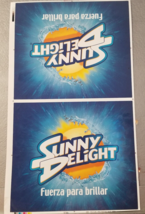 Sunny Delight Fuerza Para Brillar Preproduction Advertising Art Work Pow... - $18.95