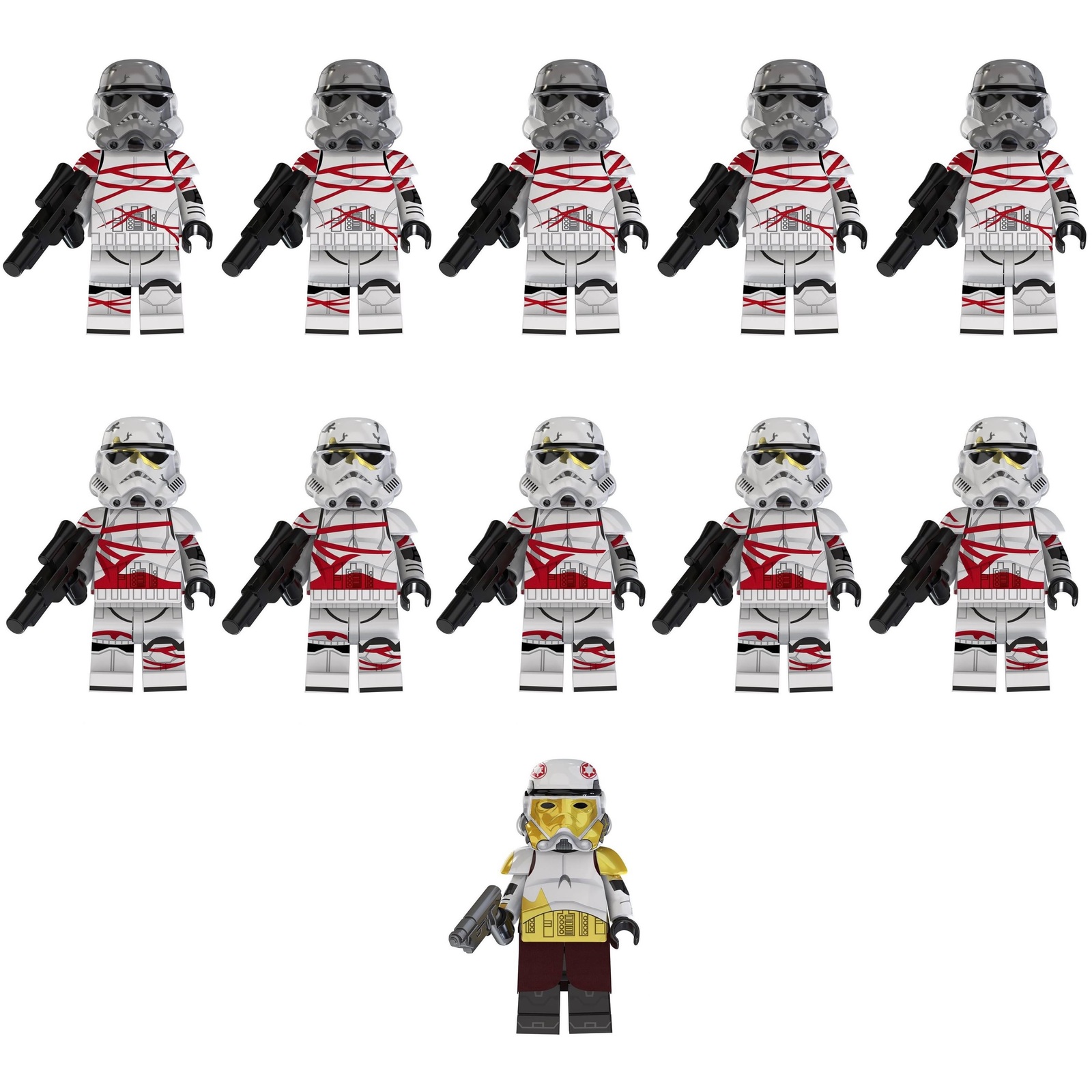 Primary image for Star Wars Thrawn's Night Trooper legion Captain Enoch 11pcs Minifigures Toy