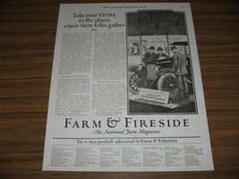1923 Vintage Ad for Farm &amp; Fireside National Farm Magazine Farmers Look ... - £11.00 GBP