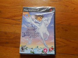 PS2 Dora Saves the Snow Princess Brand New and Sealed w/ y-folds packaging  - £10.04 GBP