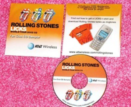 Rolling Stones - Licks - Rare Fan Club World Tour Promo Only Sampler Cd New Ss - £3.91 GBP