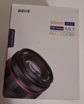 Meike MK 50mm f/1.7 Large Aperture Manual Focus Lens For Nikon Z-mount - £62.59 GBP