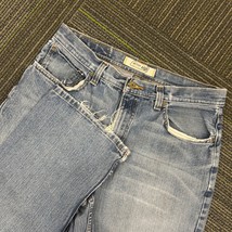 Urban Up Relaxed Straight Leg Jeans Mens Size 34x32 Light Wash Denim - $33.87