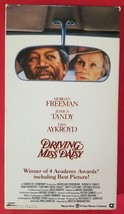 Driving Miss Daisy (VHS, 1990) Video Cassette Tape Morgan Freeman Jessic... - £3.15 GBP