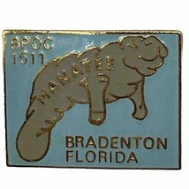 Bradenton Florida Elks Lodge 1511 BPOE Club Organization Enamel Lapel Hat Pin - £6.13 GBP