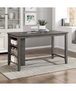 Lexicon Mayten Counter Height Dining Table, Wire-Brushed Gray - £308.35 GBP
