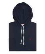Brooks Brothers Mens Navy Blue Long Sleeve Light Hooded Shirt, Medium M ... - $70.57 CAD