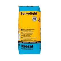 Kiesel Servolight Grey Acrylic Polymer Modified Thinset Mortar 33 lbs (1... - $44.65