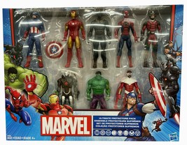 Marvel E4252 Avengers Ultimate Protectors Action Figures 8 Pieces - £34.88 GBP
