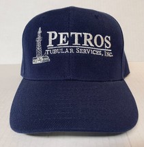 Petros Tubular Hat Bakersfield Long Beach CA Oilfield Services Oil Drill... - £14.41 GBP