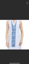 AQUA ET SOL Women&#39;s size Medium swim Cover-Up Tunic Dress UPF 50+ Nylon/... - £34.16 GBP