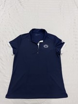 Nike Penn State Nittany Lions Women’s Dri-Fit Polo Size XL. Blue White Lion NCAA - £13.96 GBP
